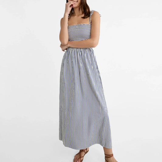 Midi Striped Sundress